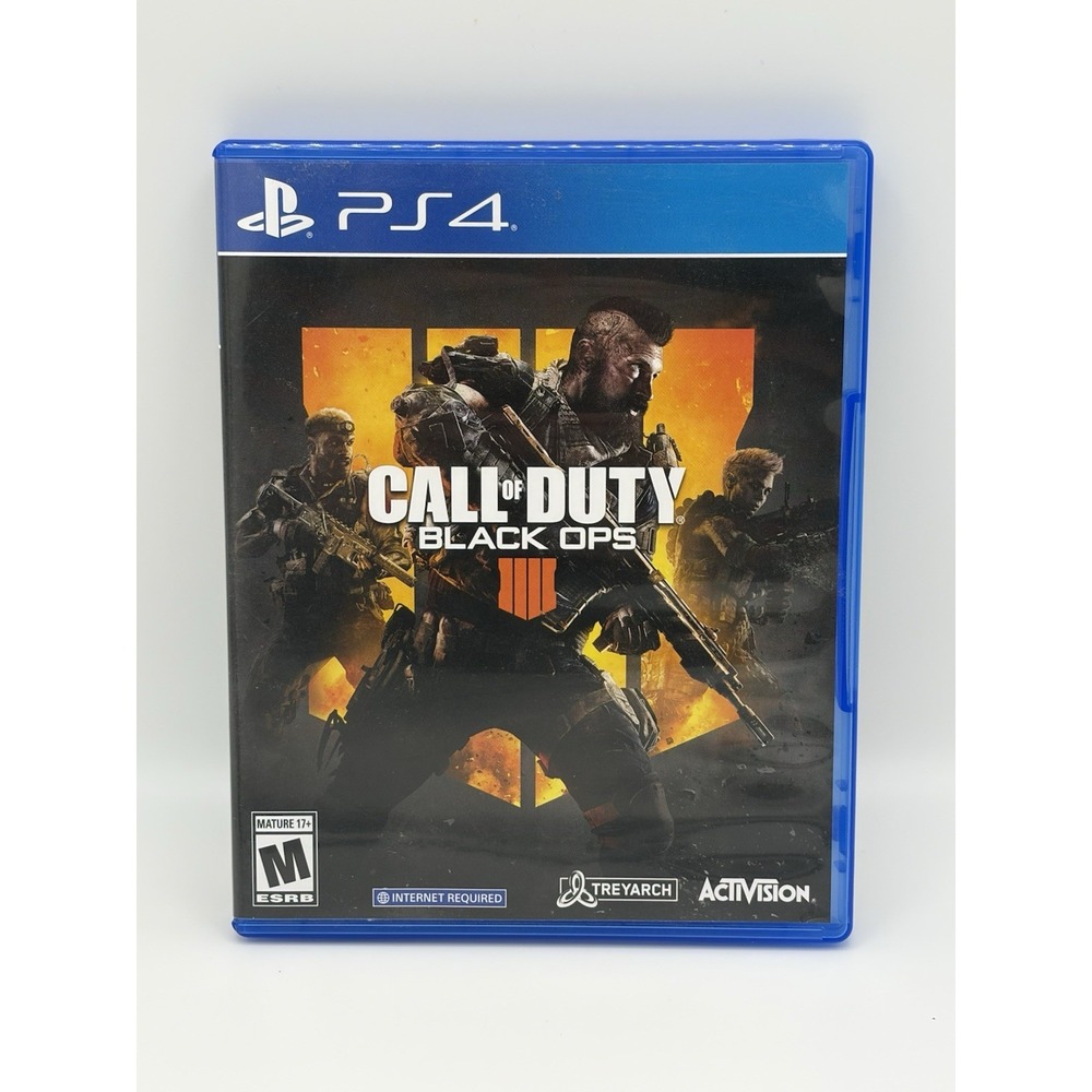 PlayStation 4 PS4 Game Call Of Duty Black Ops IIII Case & Game Only No Manual